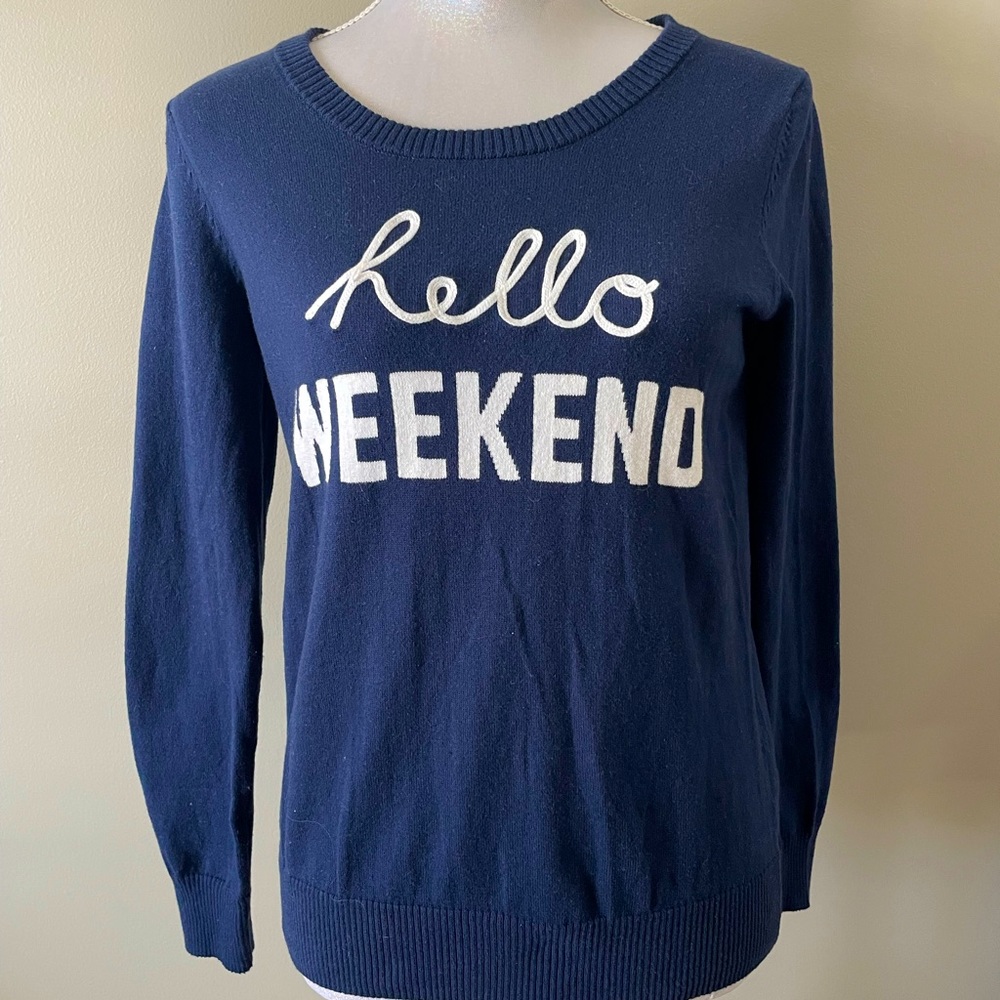 Gap navy lightweight sweater